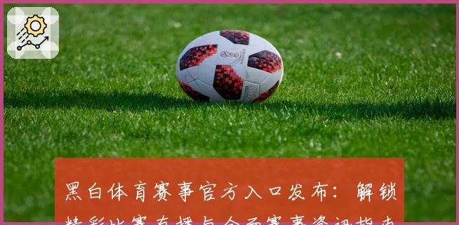 黑白体育赛事官方入口发布：解锁精彩比赛直播与全面赛事资讯指南