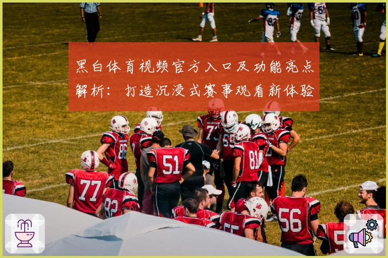 黑白体育视频官方入口及功能亮点解析：打造沉浸式赛事观看新体验